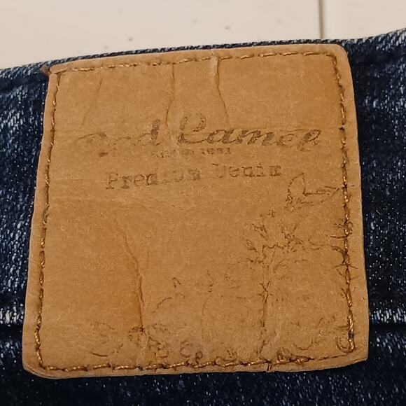 Red Camel Ava Jeans Womens Junior Size 5 Blue Skinny Embellished Low Rise Denim - Picture 9 of 10